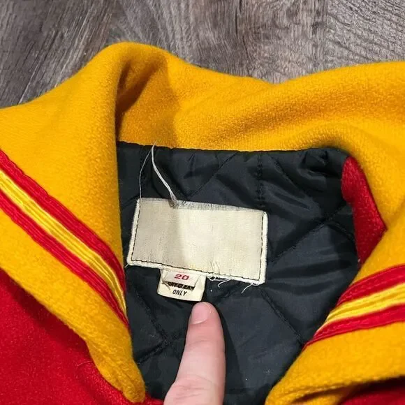 American Vintage Red and Yellow Jacket - Picture 3 of 12